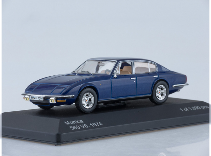 MONICA 560 V8 (1974), blue met.