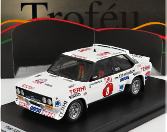 FIAT 131 Abarth №8 Rally 1000 Lakes (1978) S.Lampinen - J.Markkanen, White