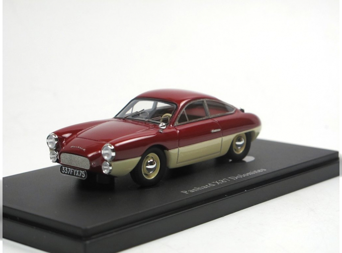 Panhard X87 Dolomites (France 1953) (red-ivory)