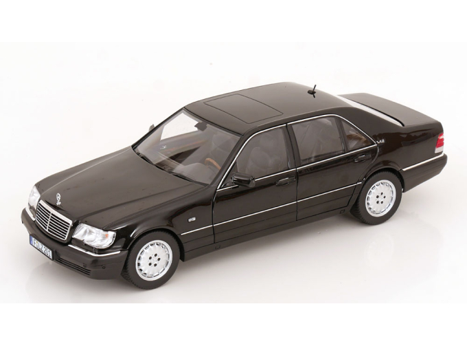 MERCEDES-BENZ S600 (W140) (1997), Obsidian Black Metallic