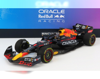 RED BULL F1 Rb18 Team Oracle Red Bull Racing №1 Winner Miami Gp World Champion (2022) Max Verstappen, Matt Blue Yellow Red