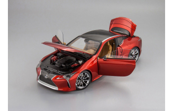 LEXUS LC500, red