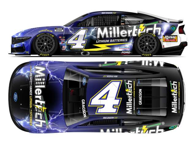 Ford Mustang #4 Noah Gragson *Millertech* various 2025