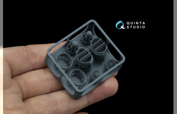 Выхлопное устройство и ЭВУ для Ка-52/Ка-52М (Звезда/Quinta Models)