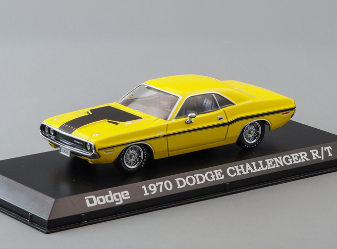 DODGE Challenger R/T (1970), yellow with black