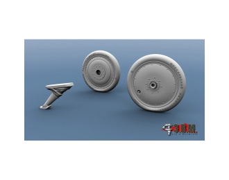 Колёса шасси для И-16, ранний тип