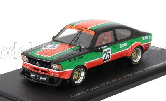 OPEL Kadett C Gt/e N 25 Drm Zolder (1980) Knippschild, Green Black Orange