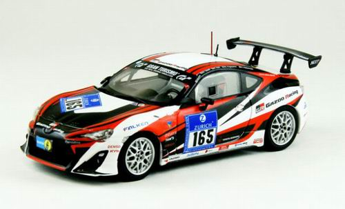 TOYOTA GT86 165 Nurburgring 24H 2012, white