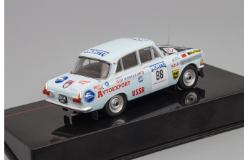 МОСКВИЧ 412 #88 "Avtoexport" Бубнов/Печенкин 37 место Ралли 1000 озер 1973
