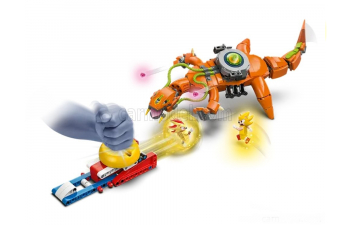 Сборная модель Sonic The Hedgehog - Super Shadow Vs Biolizard - 419 Pezzi - 419 Pcs, Orange