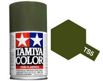 Краска спрей оливковый матовый TS-5 Olive Drab (в баллоне), 100 мл.