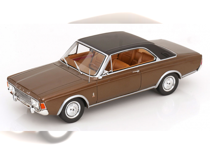 FORD Taunus P7 Coupe (1969), Brown Met Black