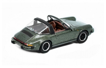 PORSCHE 911 Carrera 3.2 Cabriolet (1989), green