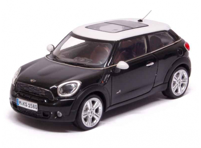 MINI Paceman Cooper S ALL4 R61, absolute black met / white roof