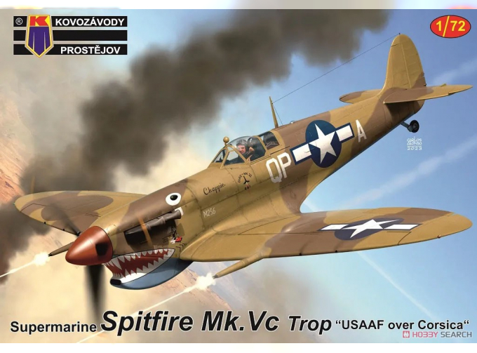 Сборная модель Spitfire Mk.Vc Trop "USAAF over Corsica"