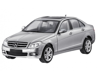 MERCEDES-BENZ C-Klasse Saloon Avantgarde W204 (2007), silver iridium