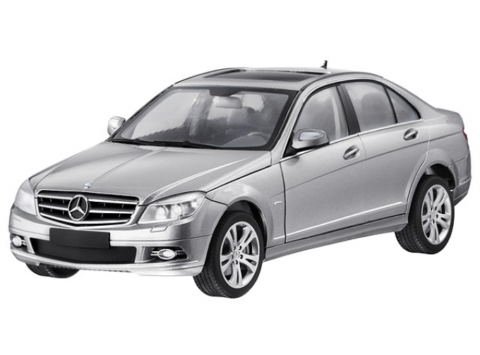 MERCEDES-BENZ C-Klasse Saloon Avantgarde W204 (2007), silver iridium