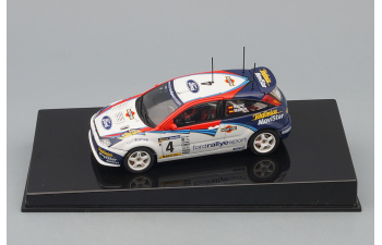 FORD Focus WRC #4 C.Sainz / L.Martin, white / blue / red