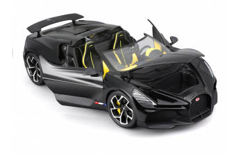 BUGATTI W16 Mistral (2023), black