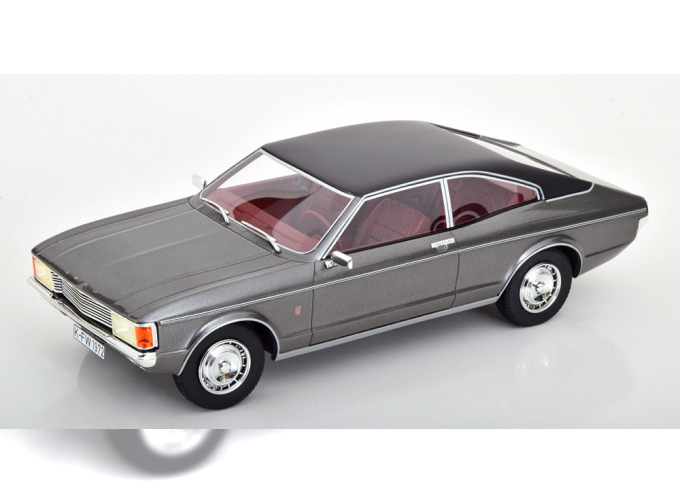 FORD Granada Coupe (1972), grey metallic matt-black