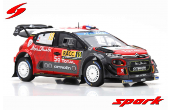 Citroen C3 WRC #10 Winner Rally Catalunya 2018 S. Loeb - D. Elena