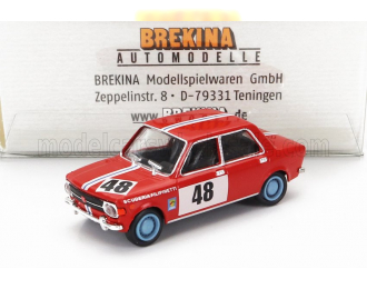 FIAT 128 Team Scuderia Filipinetti N 48 Racing 1969, Red