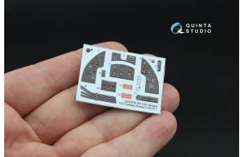 3D Декаль интерьера кабины DH.100 Vampire FB.5 (Infinity Models)