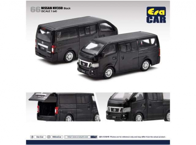 NISSAN NV350, black