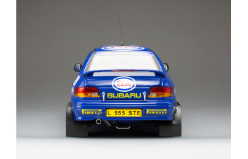 SUBARU Impreza Wrc 555 №1 Winner Rally Memorial Bettega (1993) Colin Mcrae, Blue Yellow Gold
