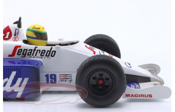 TOLEMAN F1 Tg184 Hart Turbo №19 2nd Monaco Gp (1984) Ayrton Senna (1984) + книга Ayrton Senna – Neue Bilder einer Legende