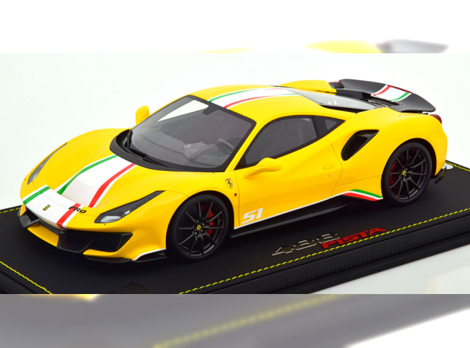 FERRARI 488 Pista Piloti Ferrari (2018), yellow