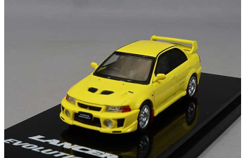 MITSUBISHI Lancer Evo V Gsr With Mud Flap (1998), yellow