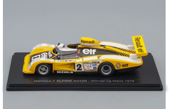 Alpine Renault A442B #2 D.Pironi - J.P.Jaussaud победитель Le Mans 1978