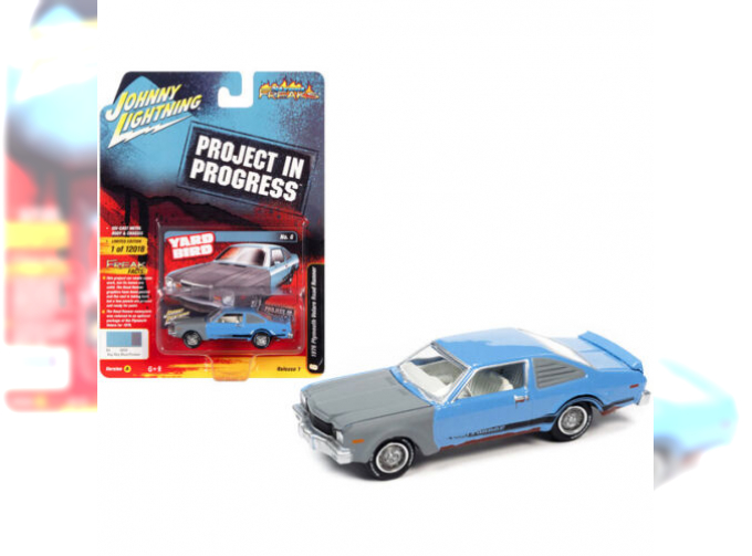 PLYMOUTH Volare Road Runner (1976), blue/primer