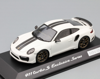 Porsche 991 Turbo S Exclusive Series, white / black