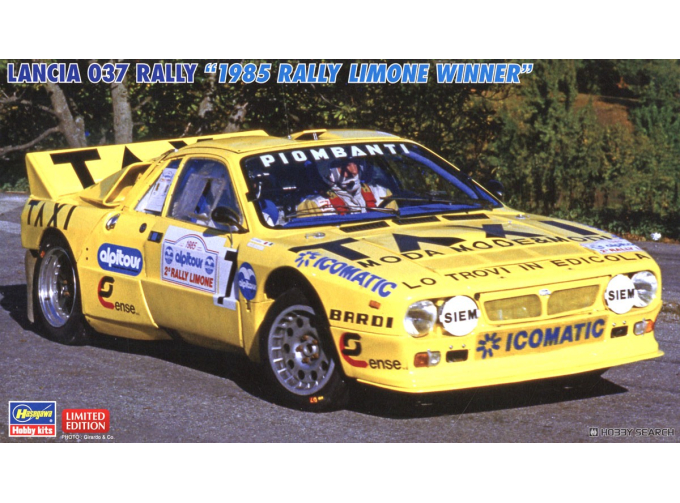 Сборная модель LANCIA 037 Winner Rally Limone 1985