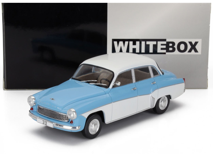 WARTBURG 312 (1965), light blue/ white