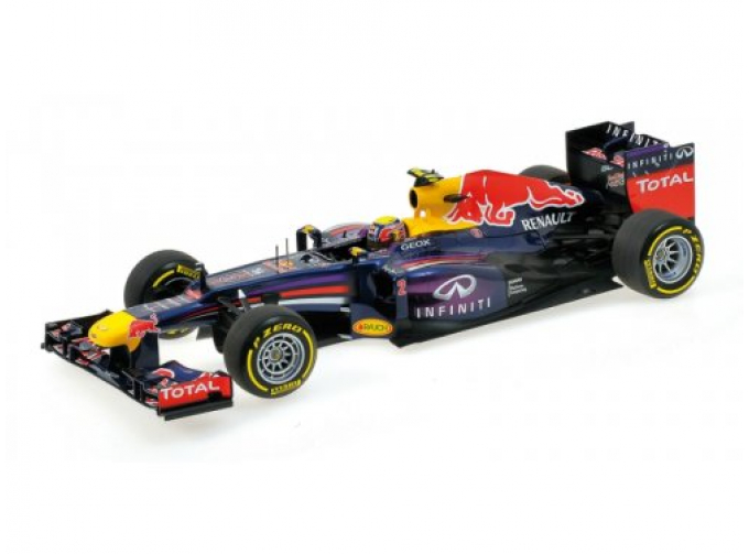 RED BULL RACING - MARK WEBBER - SHOWCAR 2013, blue