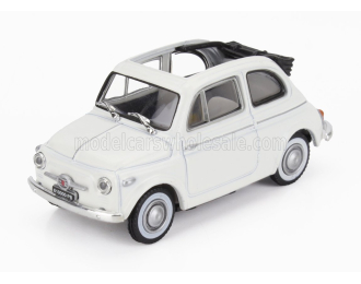 FIAT Nuova 500 Open Roof (1957), white