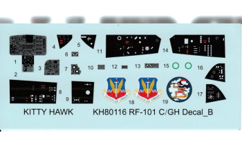 Самолет-разведчик RF-101C/G/H "Voodoo"