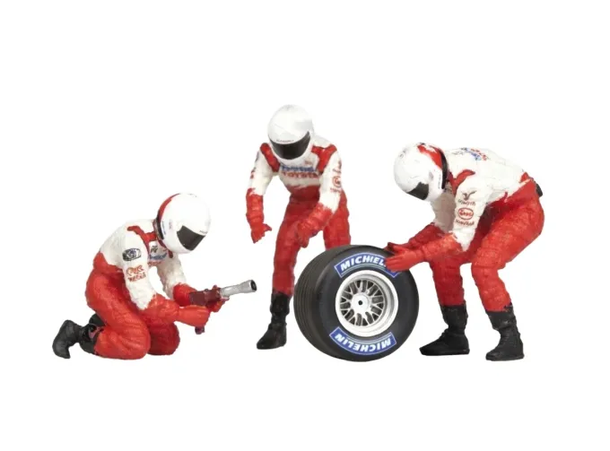 Фигурки F1 PIT-STOP TOYOTA (2002) 