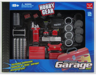 ACCESSORIES Set Garage Officina - Service Repair Garage, Various