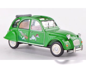 CITROEN 2CV Sausss Ente (1987), green