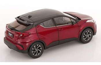 TOYOTA Izoa (2020), red metallic/black