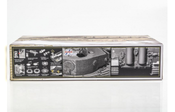 Сборная модель Pz.Kpfw.VI Ausf.E Tiger I Late Production w/Zimmerit (Normandy 1944)