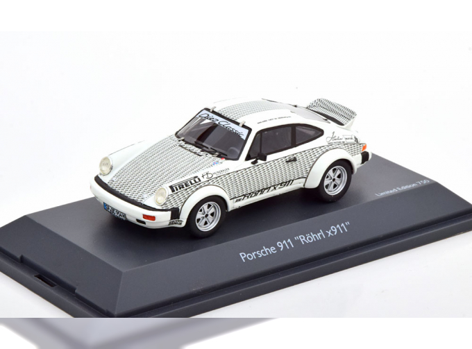 PORSCHE 911, white/black