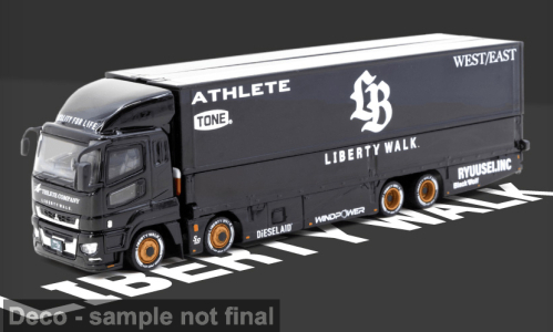 MITSUBISHI Fuso Super Great, Liberty Walk, black