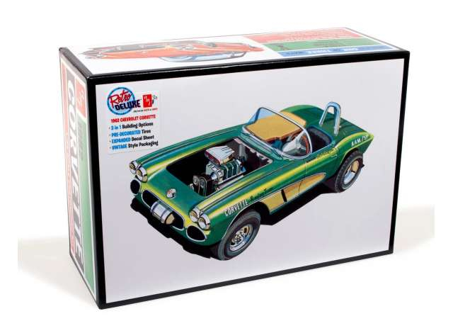 Сборная модель Chevrolet Corvette, plastic modelkit 1962