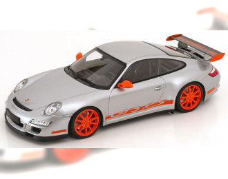 PORSCHE 911 (997) GT3 RS (2007), silver orange