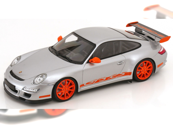 PORSCHE 911 (997) GT3 RS (2007), silver orange